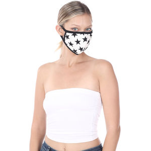 3 Star Print Washable Mask